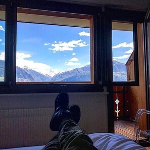 Mountain view - Hotel Restaurant Panorama (Crans-Montana)