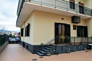 Fassade der Unterkunft
