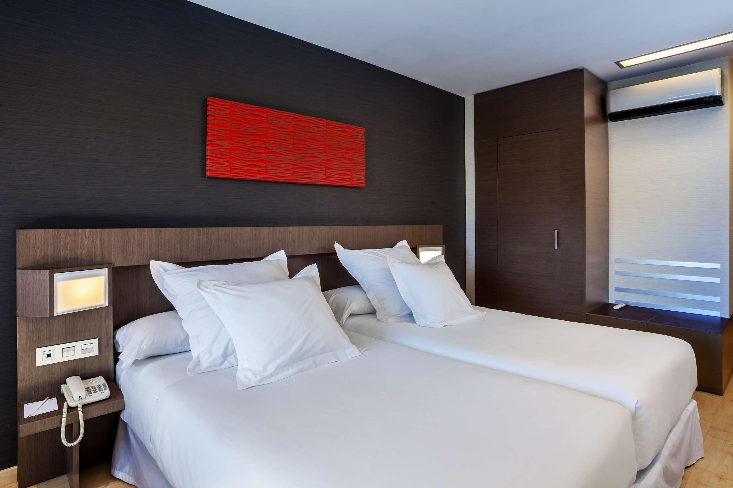 In-room safe, desk, laptop workspace, blackout curtains