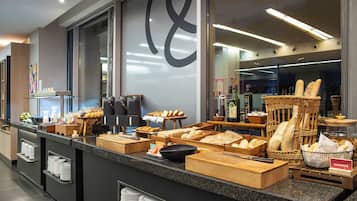 Daily buffet breakfast (EUR 14 per person)