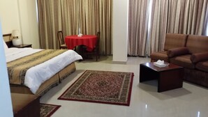 Suite, 2 Bedrooms | Pillowtop beds, in-room safe, iron/ironing board, rollaway beds - Atlas Hotel (Manama)