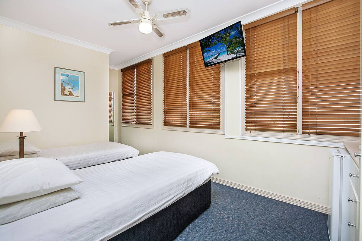 Desk, iron/ironing board (on request), WiFi (free)