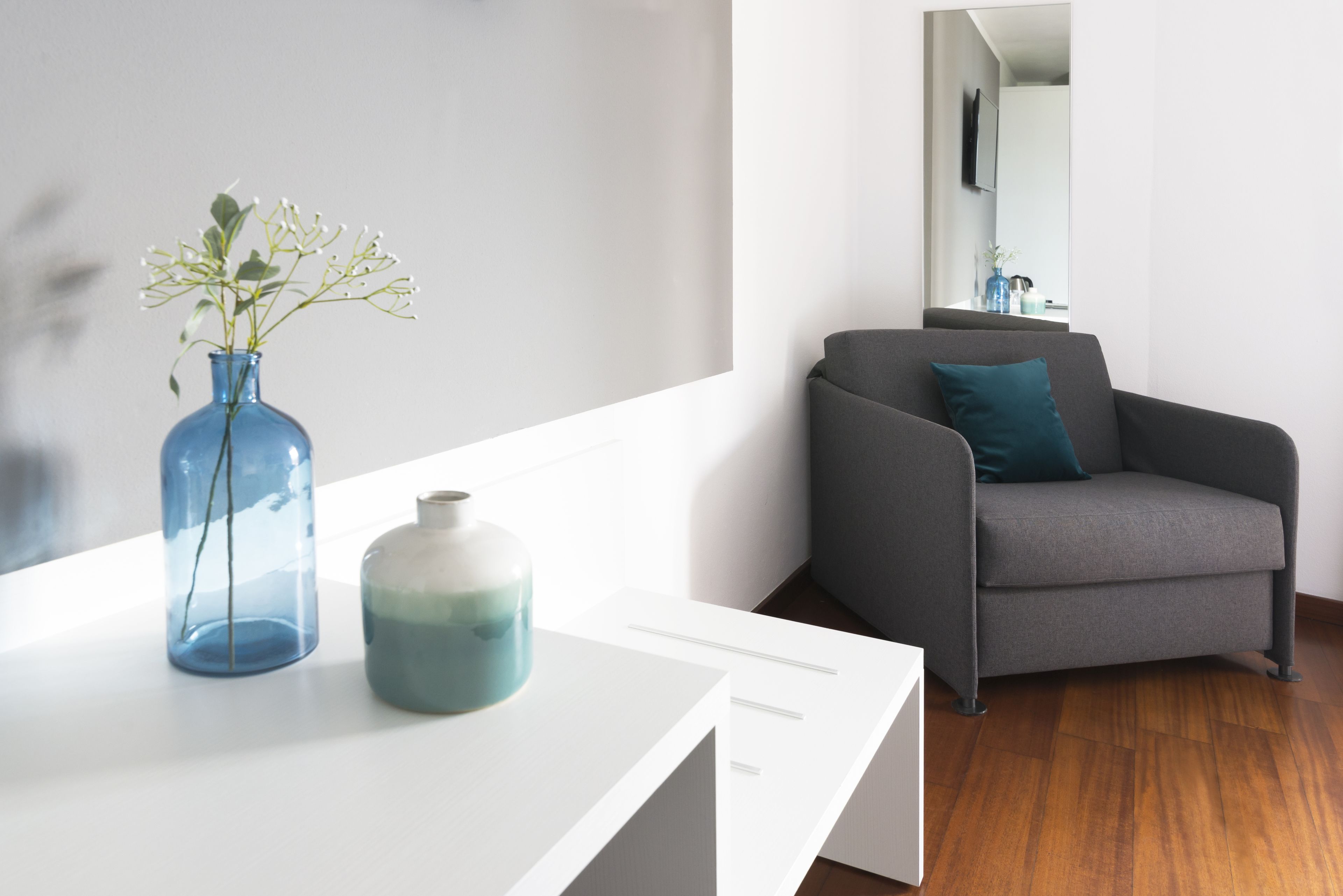 superior double or twin room | minibar, in-room safe, desk, laptop workspace