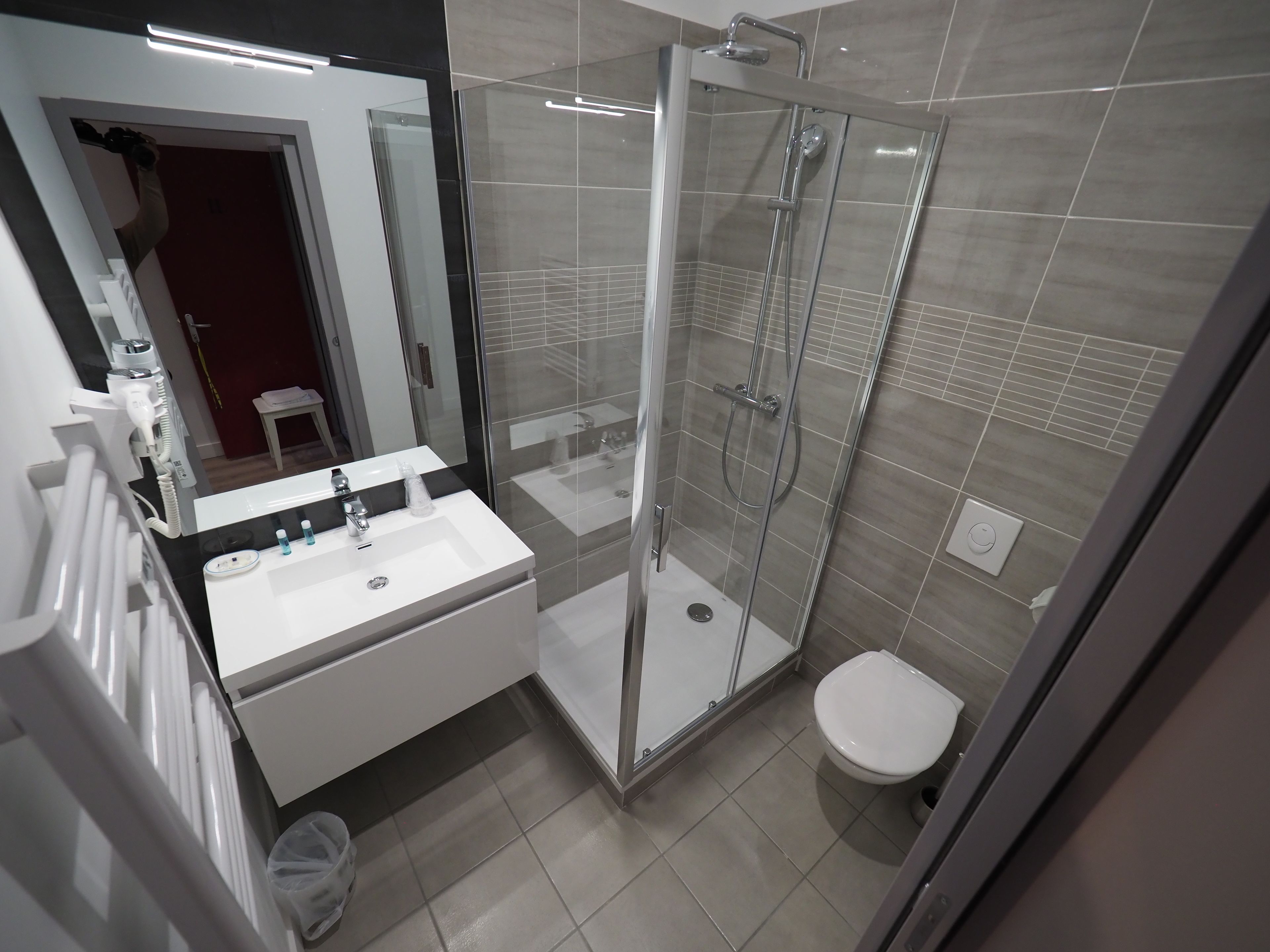 comfort twin room | desk, blackout curtains, soundproofing, iron/ironing board