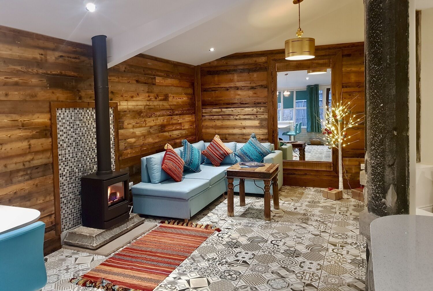 Superior Apartment, Sauna | Living area | Heated floors