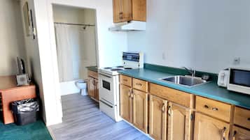 Queen Room with Kitchenette Non Pet Friendly | Private kitchen