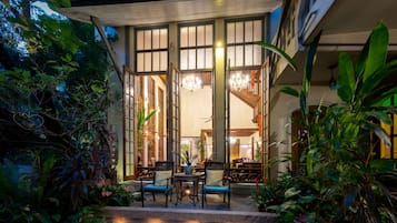 Front of property – evening/night