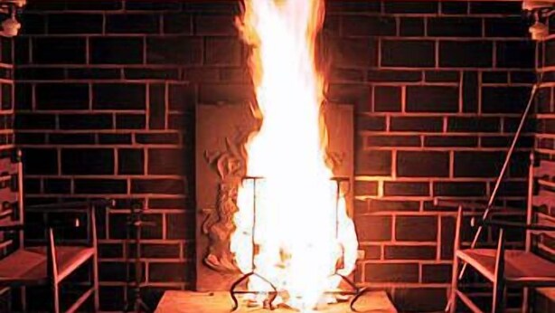 Fireplace - Hôtel Belazur (Calais)