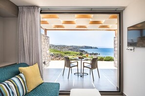View from room - Kavos Hotel (Chania)