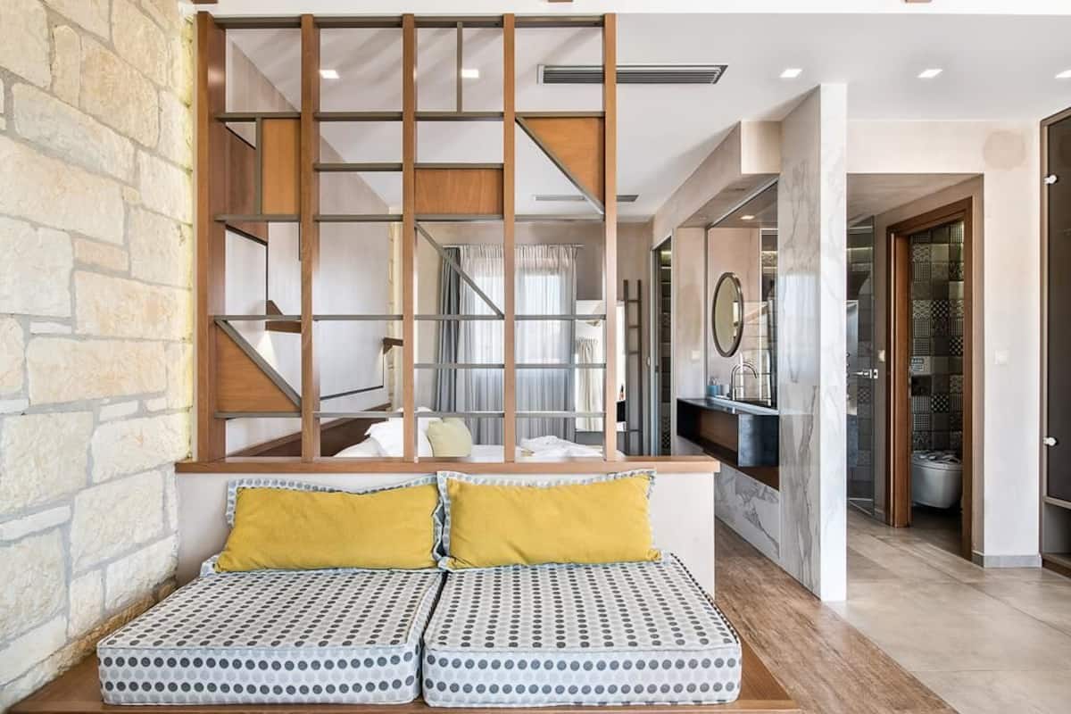 junior studio suite, balcony, sea view | 1 bedroom, premium bedding, pillow-top beds, in-room safe