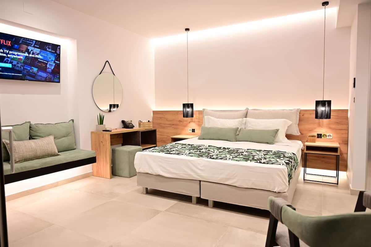 1 Schlafzimmer, hochwertige Bettwaren, Pillowtop-Betten, Zimmersafe
