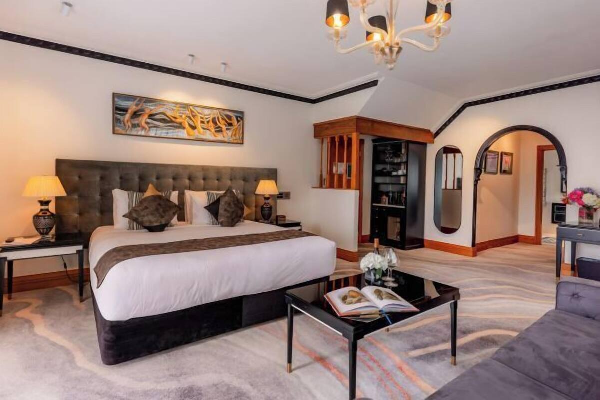 Premium bedding, pillow-top beds, free minibar items, in-room safe