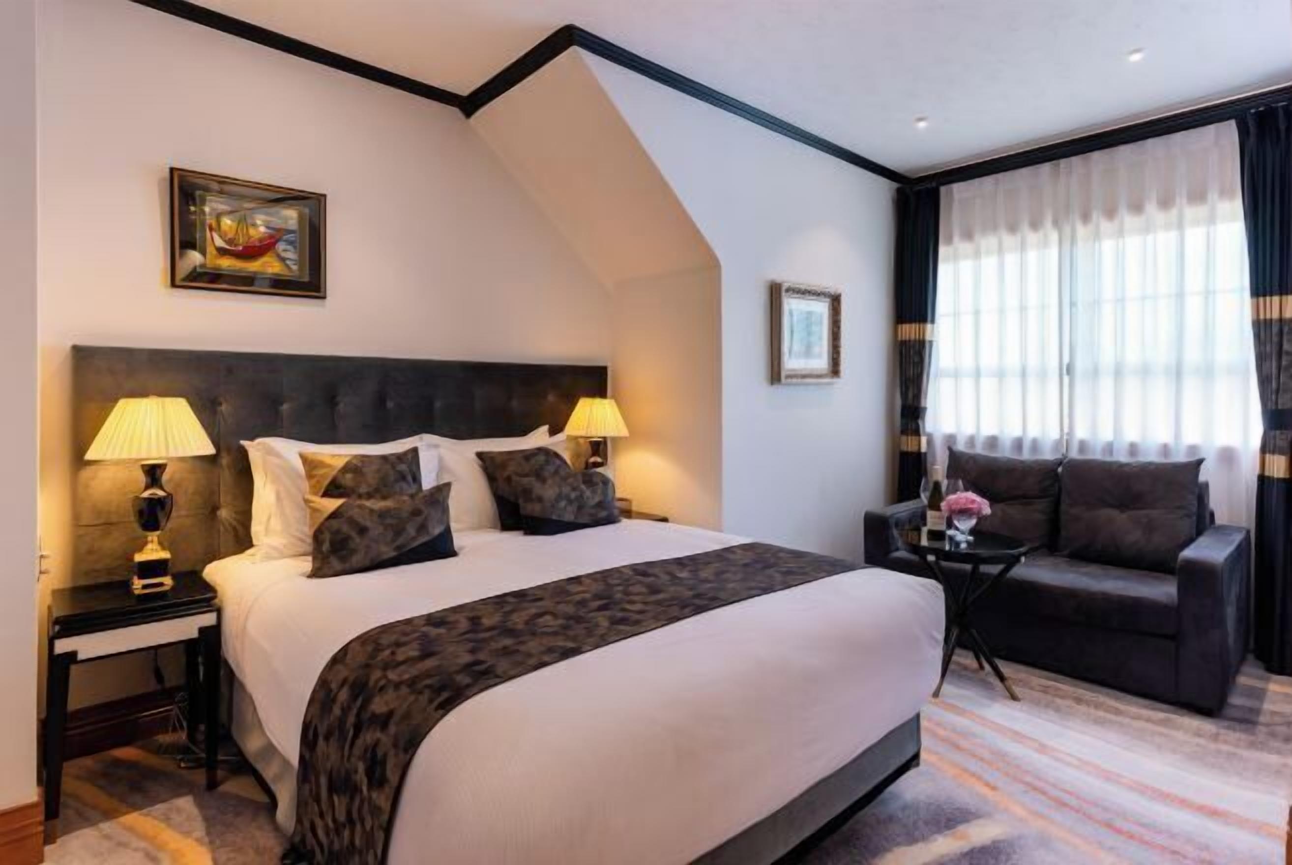 Premium bedding, pillow-top beds, free minibar items, in-room safe