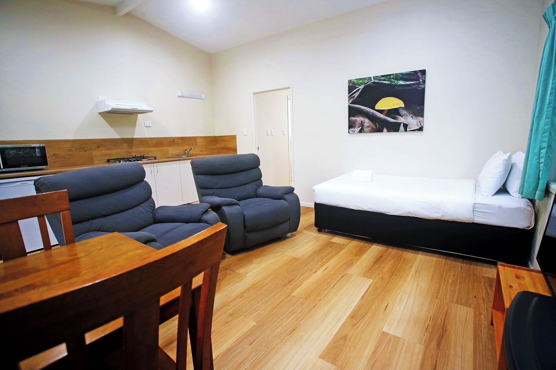 Lodge (King + Single) | Wohnbereich