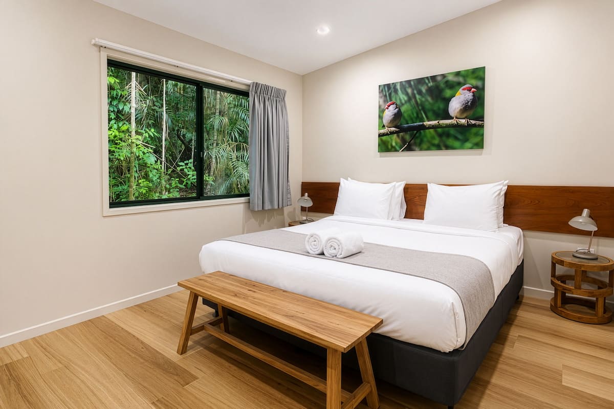 1 bedroom, laptop workspace, iron/ironing board (on request)