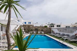 Studio (4 adults) | Balcony view - Joseph Studios (Paros)
