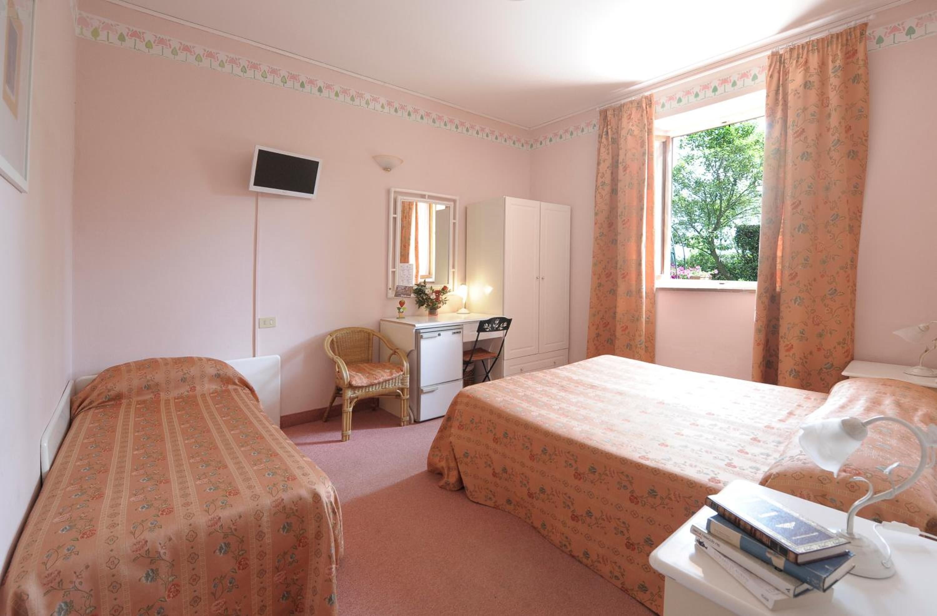 minibar, desk, blackout curtains, free wifi