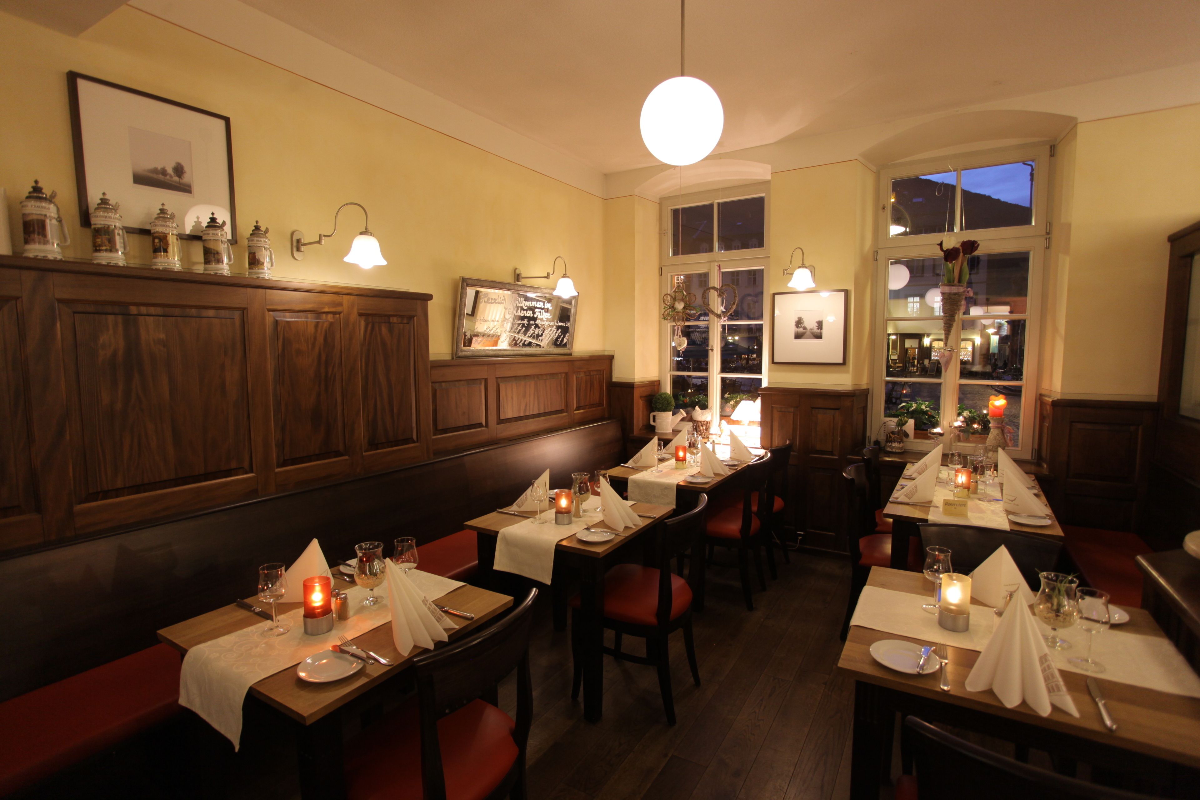 lunch, dinner served; german cuisine, al fresco dining