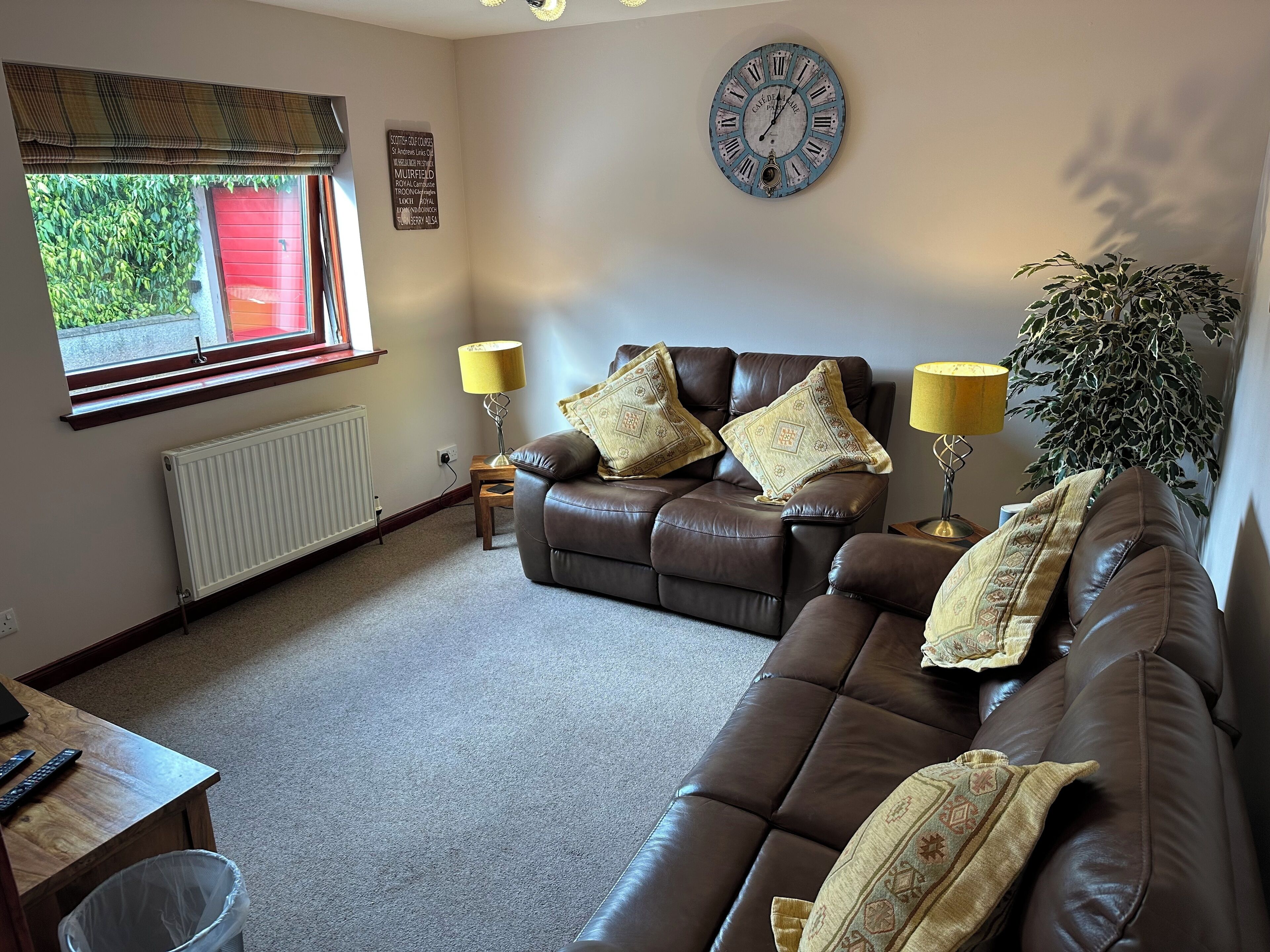 Courtyard Flat | Living area | TV, DVD player, iPod dock