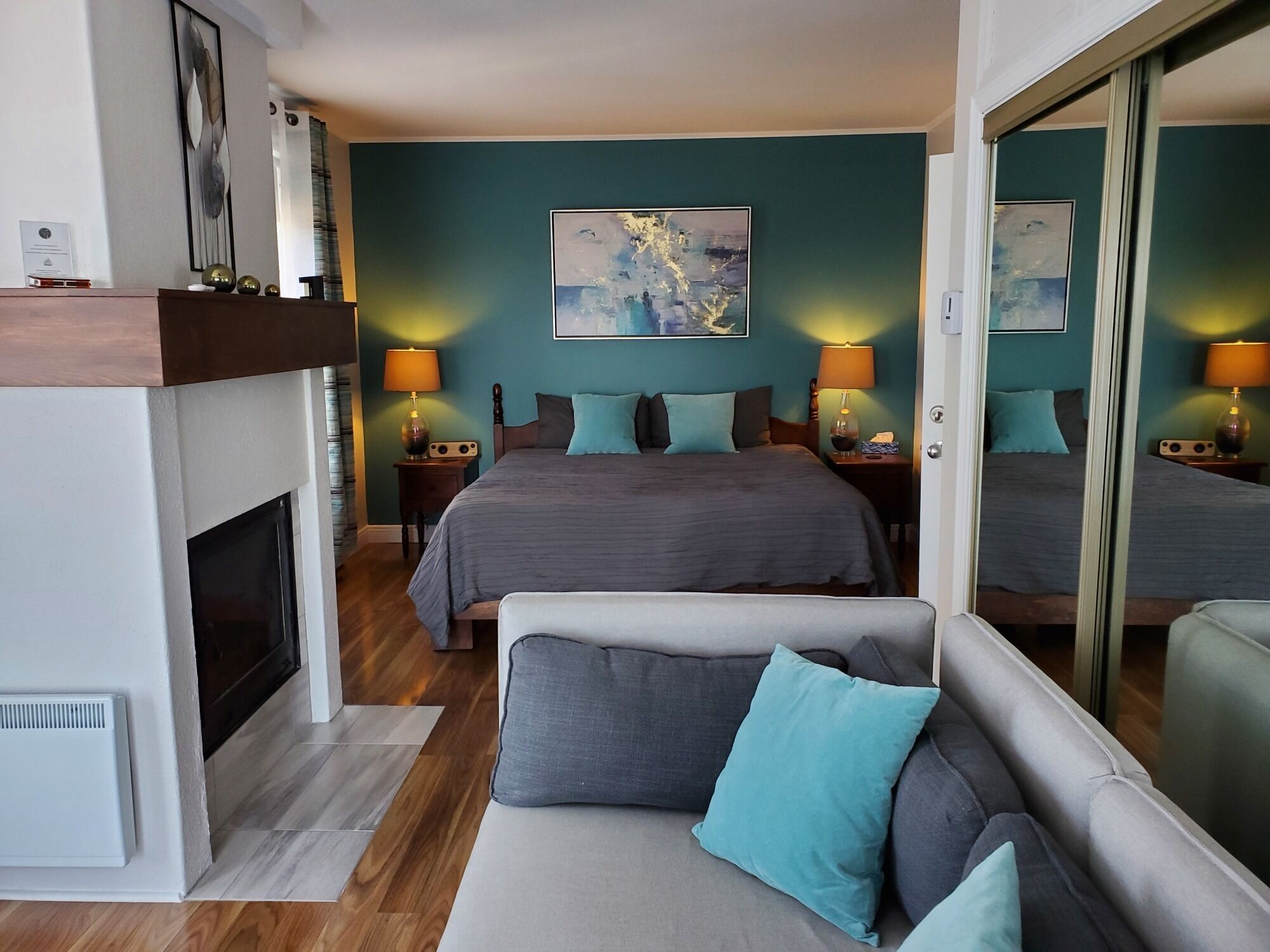 Room, 1 King Bed, Jetted Tub, River View (Les hydrangees) | View from room