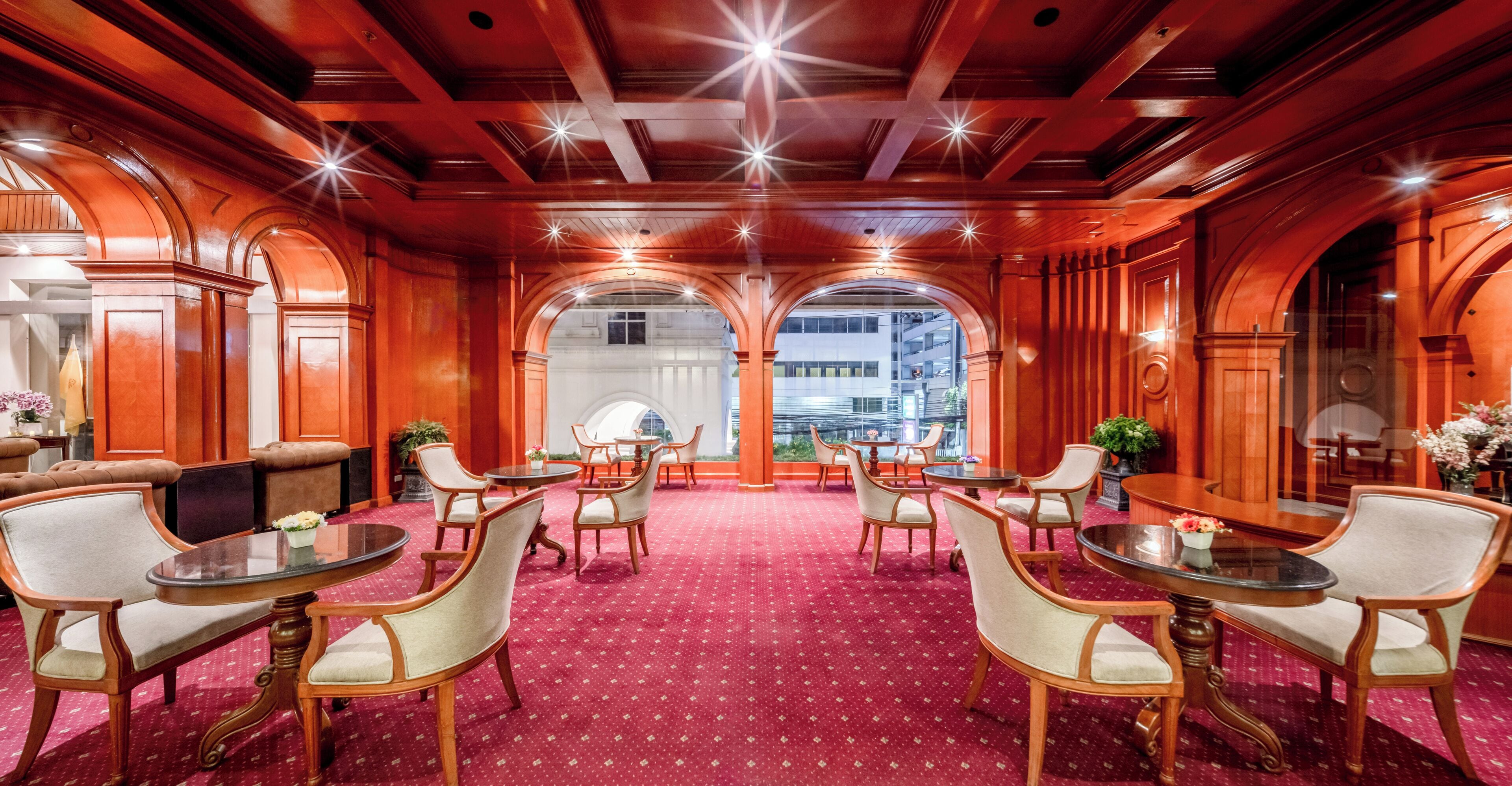 Front of property - evening/night