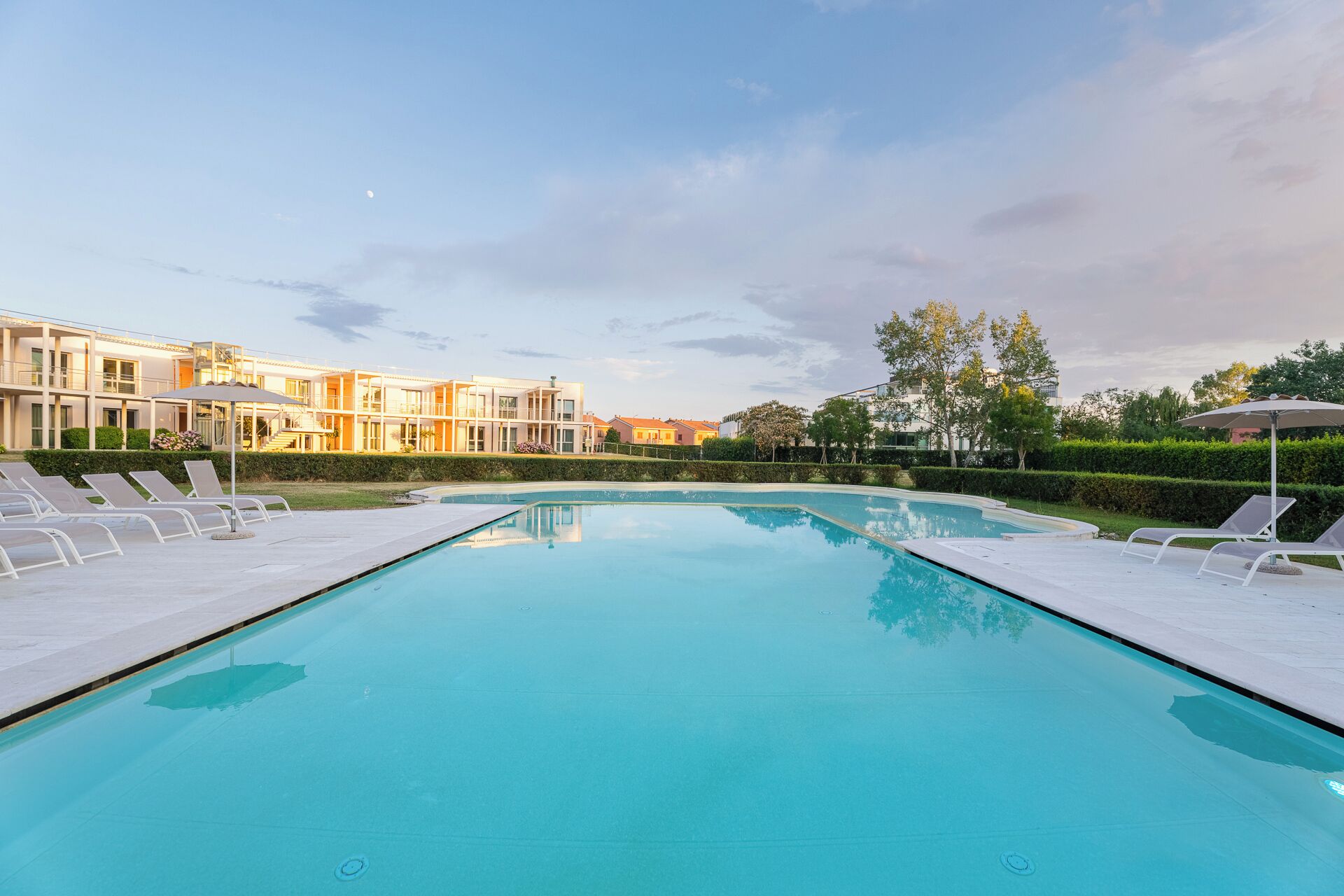 Seasonal outdoor pool