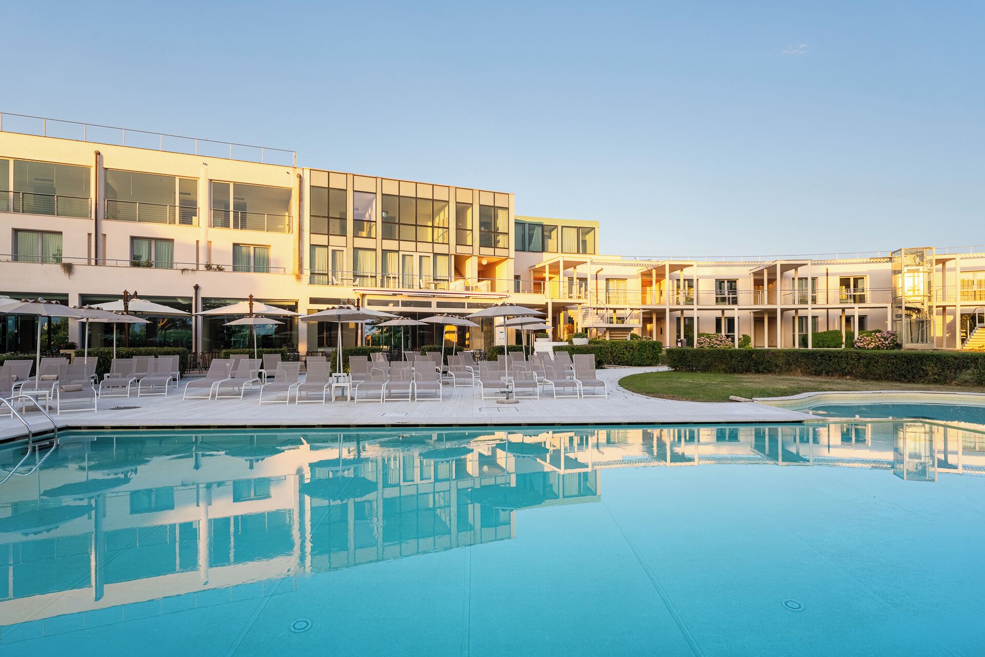 Seasonal outdoor pool