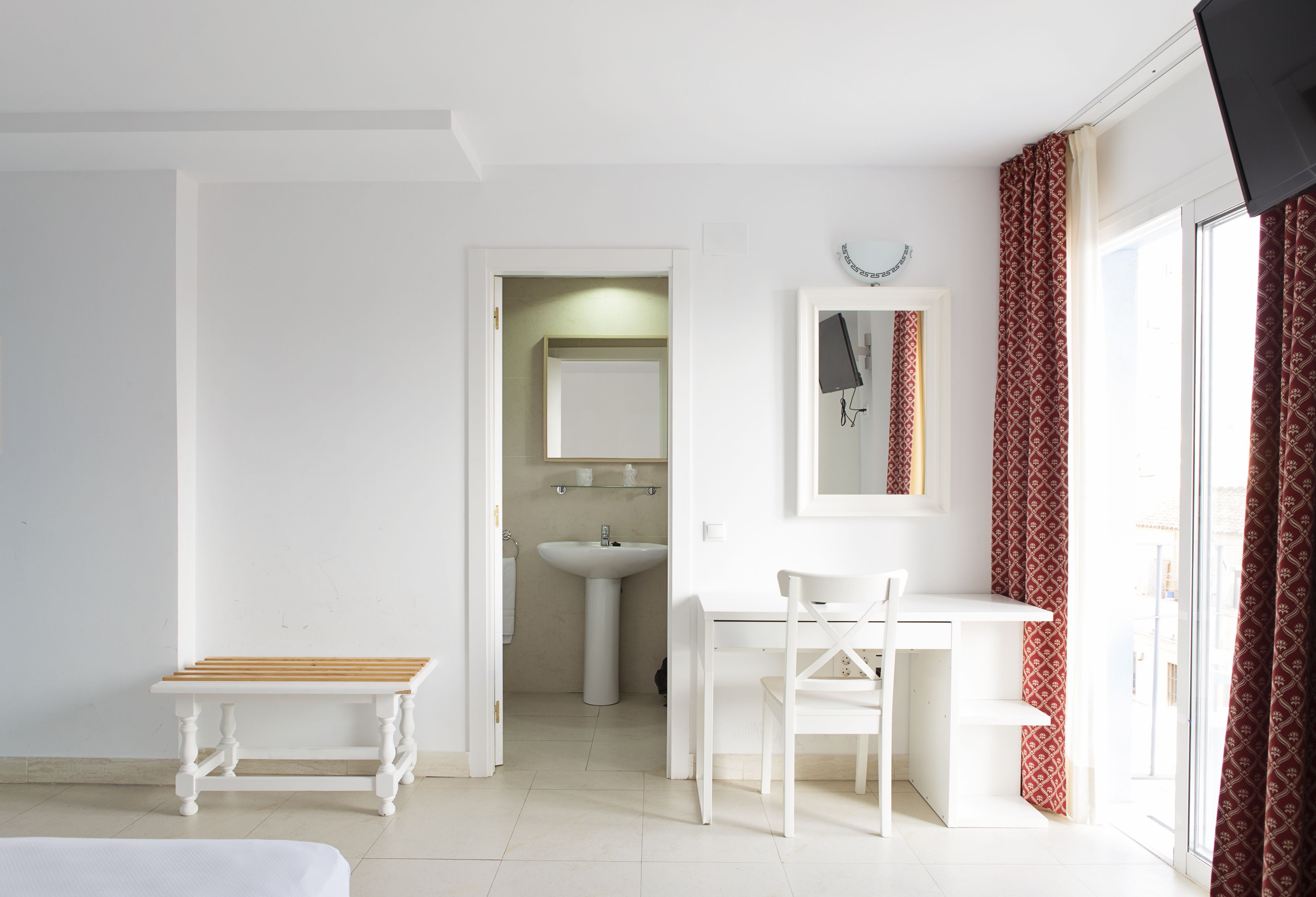 double room, balcony | in-room safe, desk, soundproofing, iron/ironing board