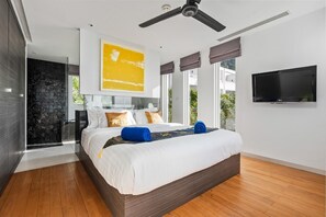 Frette Italian sheets, premium bedding, down duvets, in-room safe - Infinity Residences & Resorts Koh Samui (Koh Samui)
