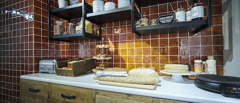 Daily buffet breakfast (EUR 24 per person)