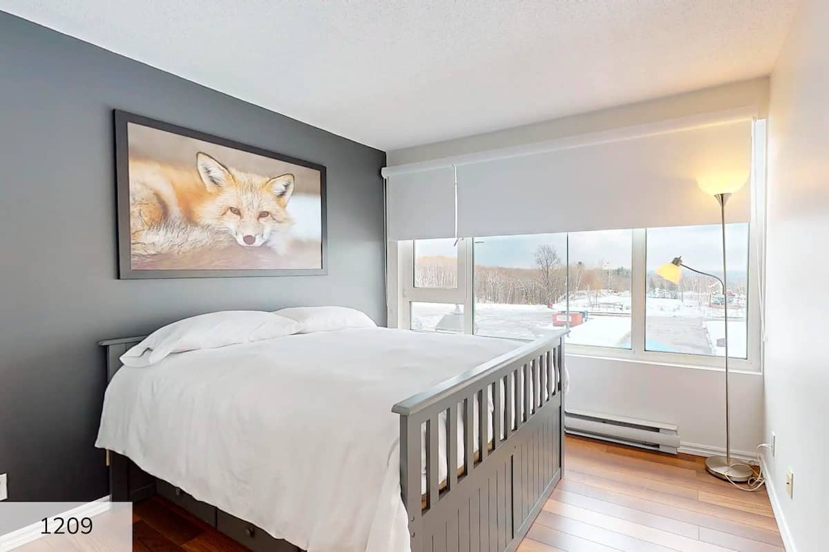 Apartment, 2 Bedrooms (Ski-in/Ski-out) | Hypo-allergenic bedding, blackout drapes, iron/ironing board