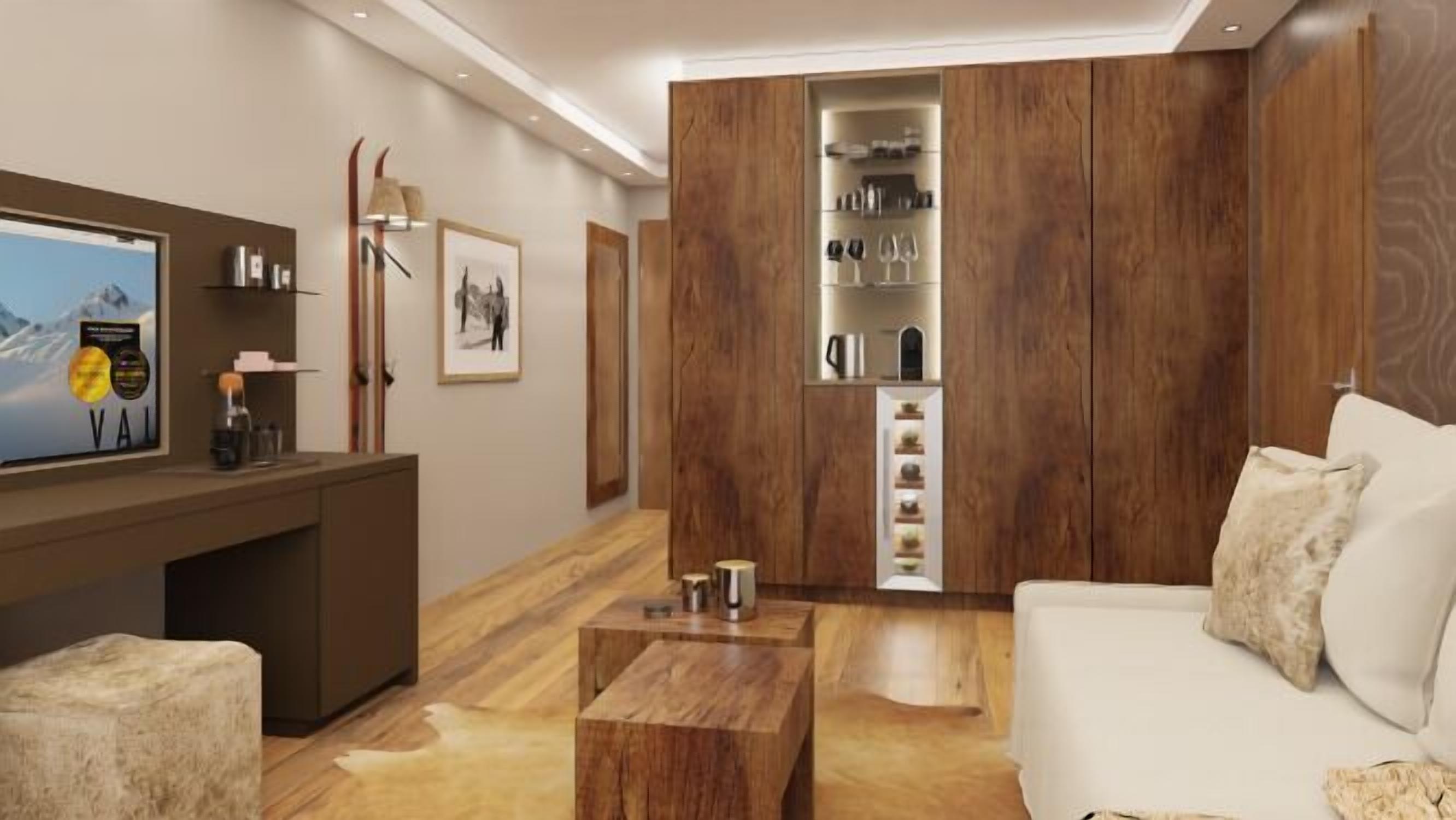 family suite, 1 bedroom, patio, garden view | living area | flat-screen tv