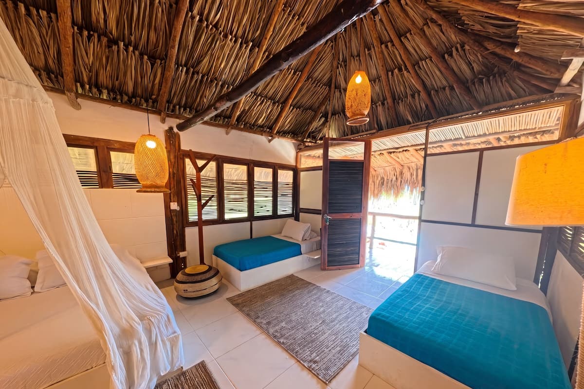 Deluxe Bungalow, Sea View | Peralatan tempat tidur hipoalergenik, cadar katil 