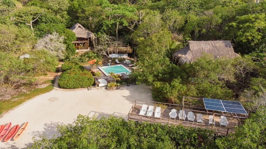 Façade de l’hébergement