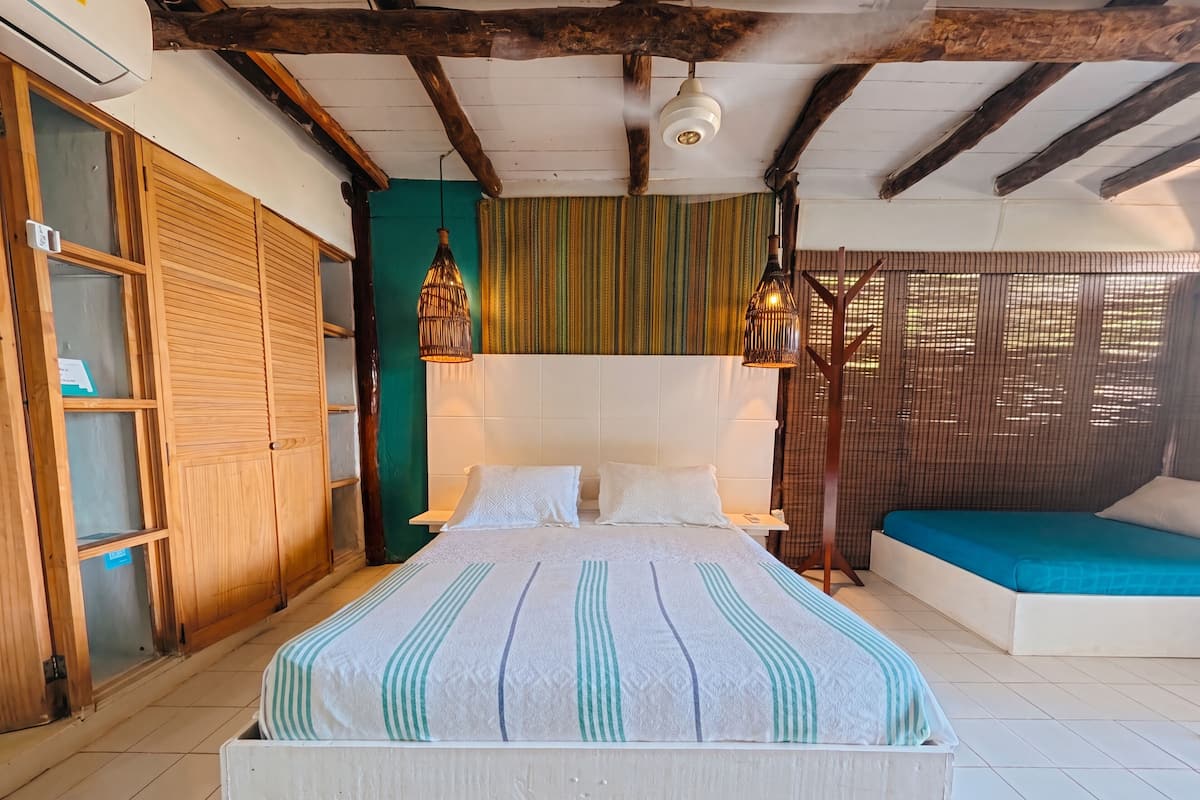 Deluxe Bungalow, Garden View | Peralatan tempat tidur hipoalergenik, cadar katil 