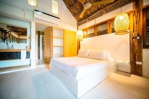 プレミアム ルーム オーシャンビュー | 低刺激性寝具、ベッドシーツ