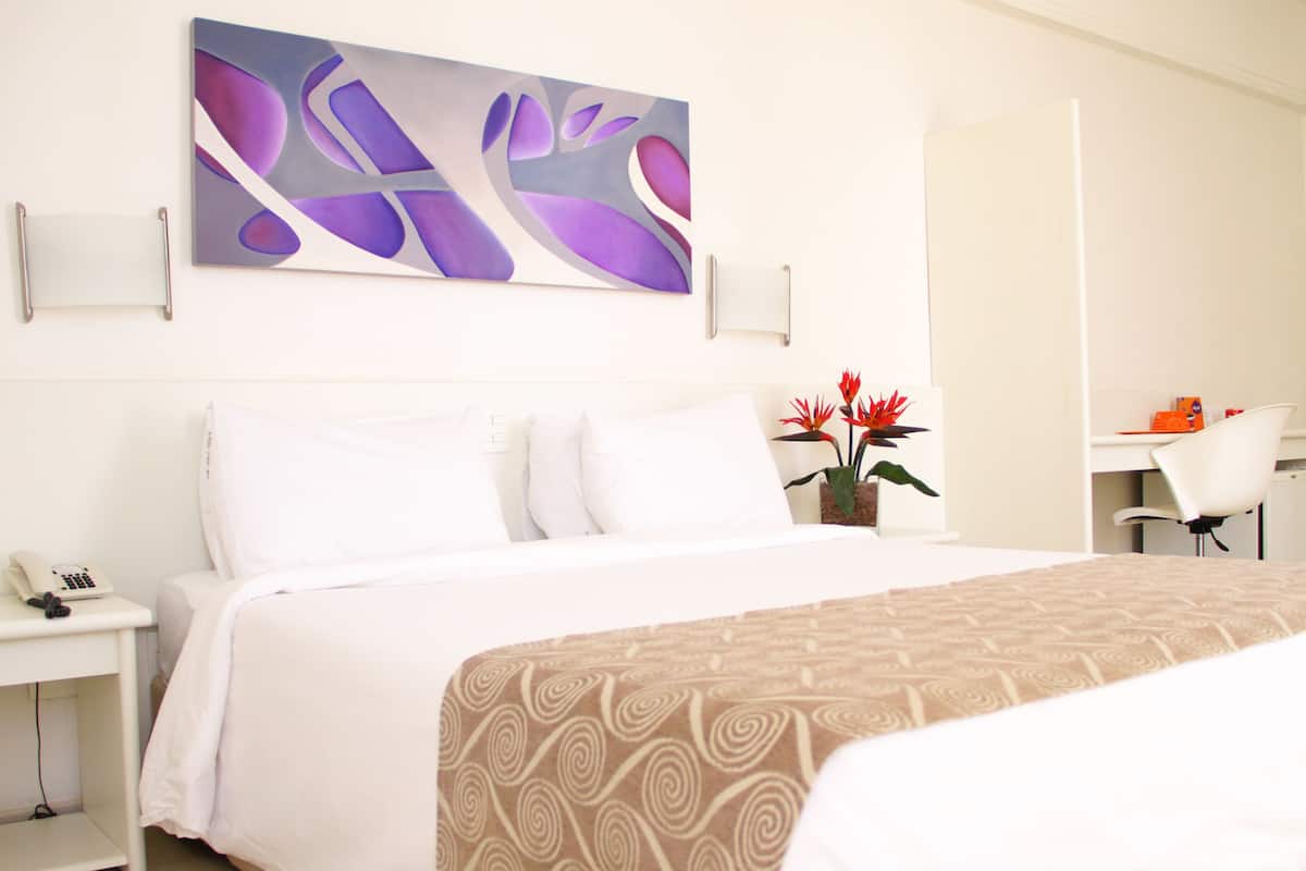 Premium bedding, minibar, in-room safe, desk