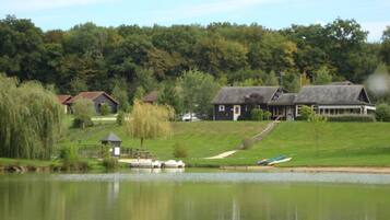 Udsigt fra overnatningsstedet