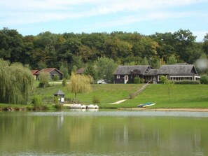 Uitzicht vanuit accommodatie