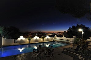 Front of property - evening/night