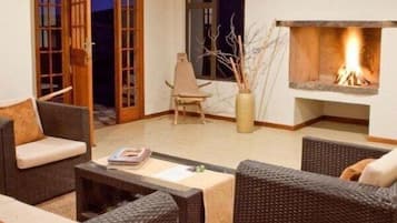 Family Self Catering Cottage 1 | Living room | 28-inch TV with cable channels