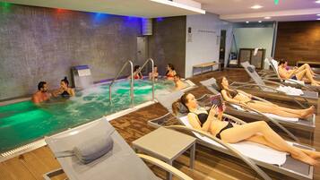 Indoor pool, outdoor pool