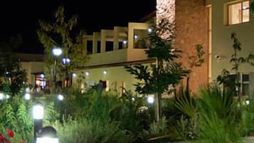 Front of property – evening/night