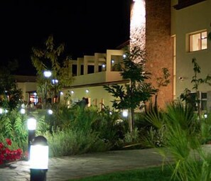 Front of property – evening/night