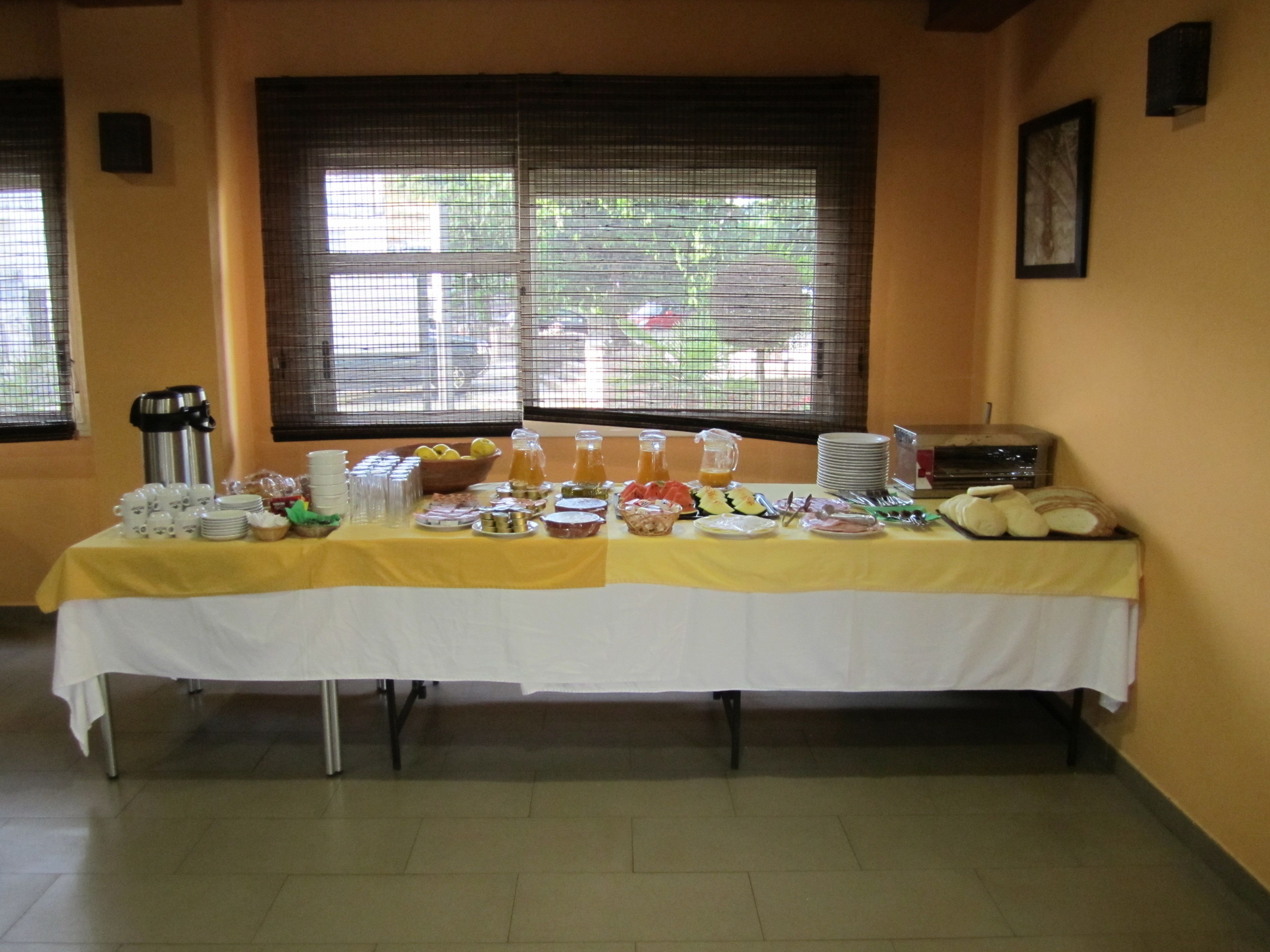 daily buffet breakfast (eur 5.00 per person)