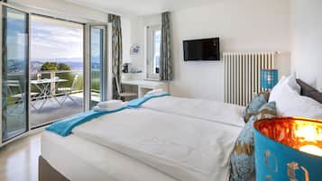 Doppelzimmer | Schreibtisch, Verdunkelungsvorhänge, kostenloses WLAN, Bettwäsche