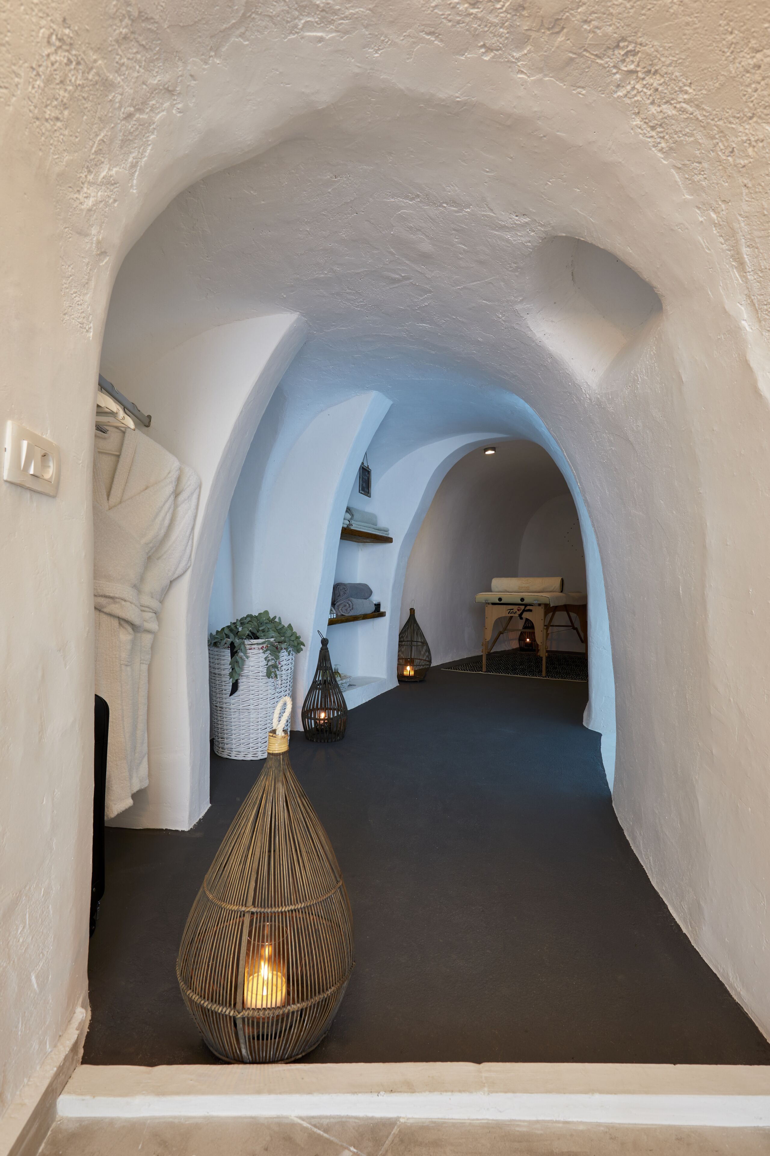 two bedroom villa with indoor private cave pool | massage in accommodation