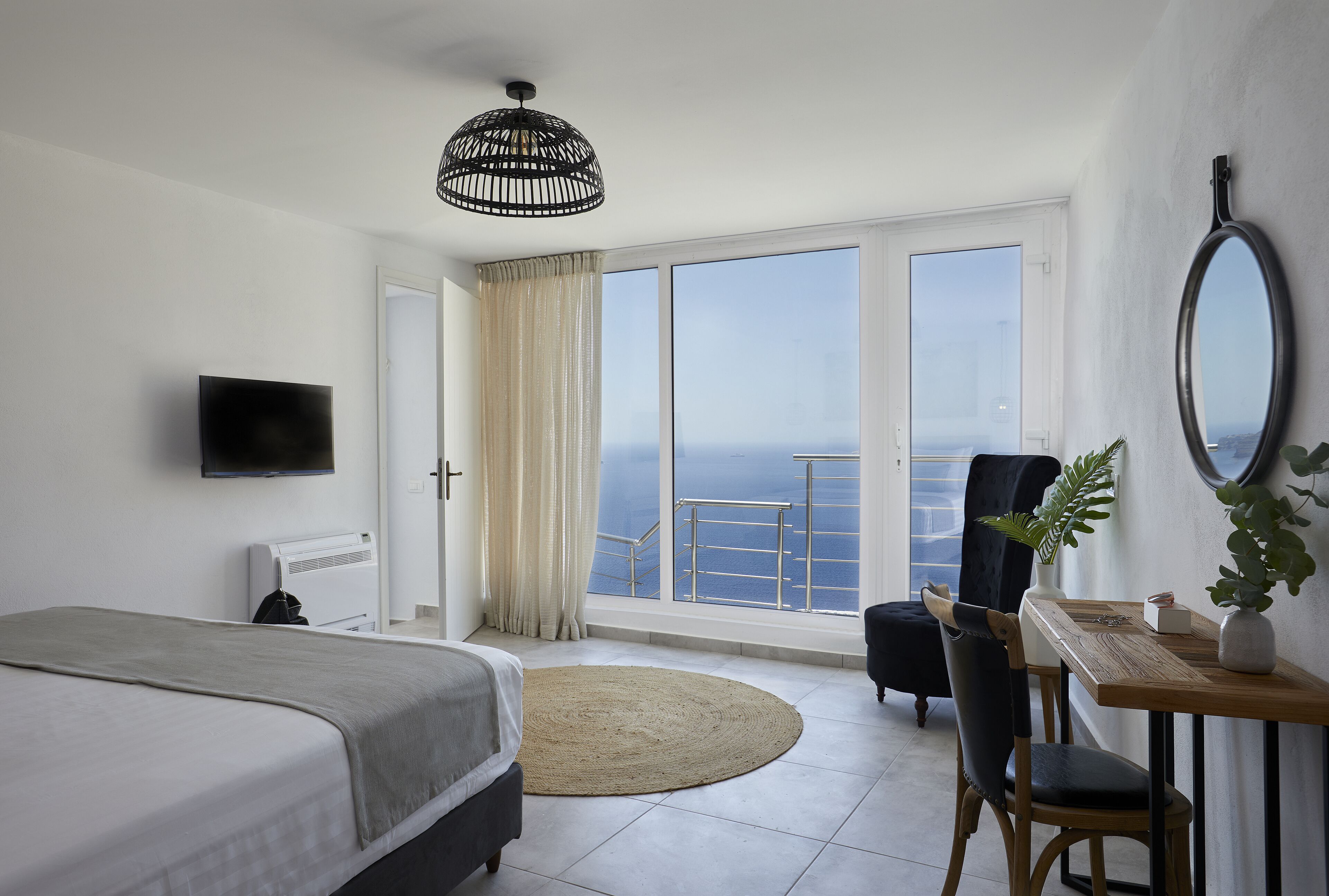 two bedroom villa with indoor private cave pool | 2 bedrooms, minibar, in-room safe, soundproofing