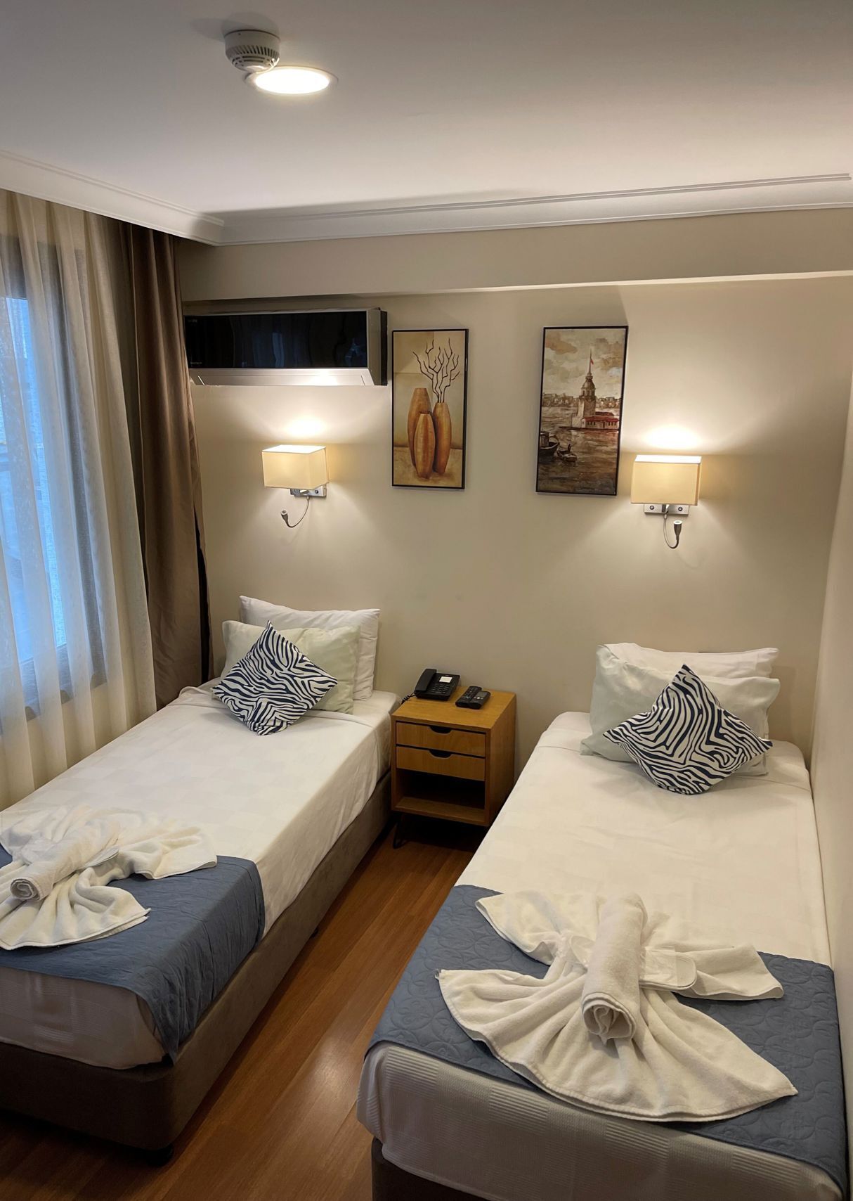 3 Schlafzimmer, hochwertige Bettwaren, Pillowtop-Betten, Minibar