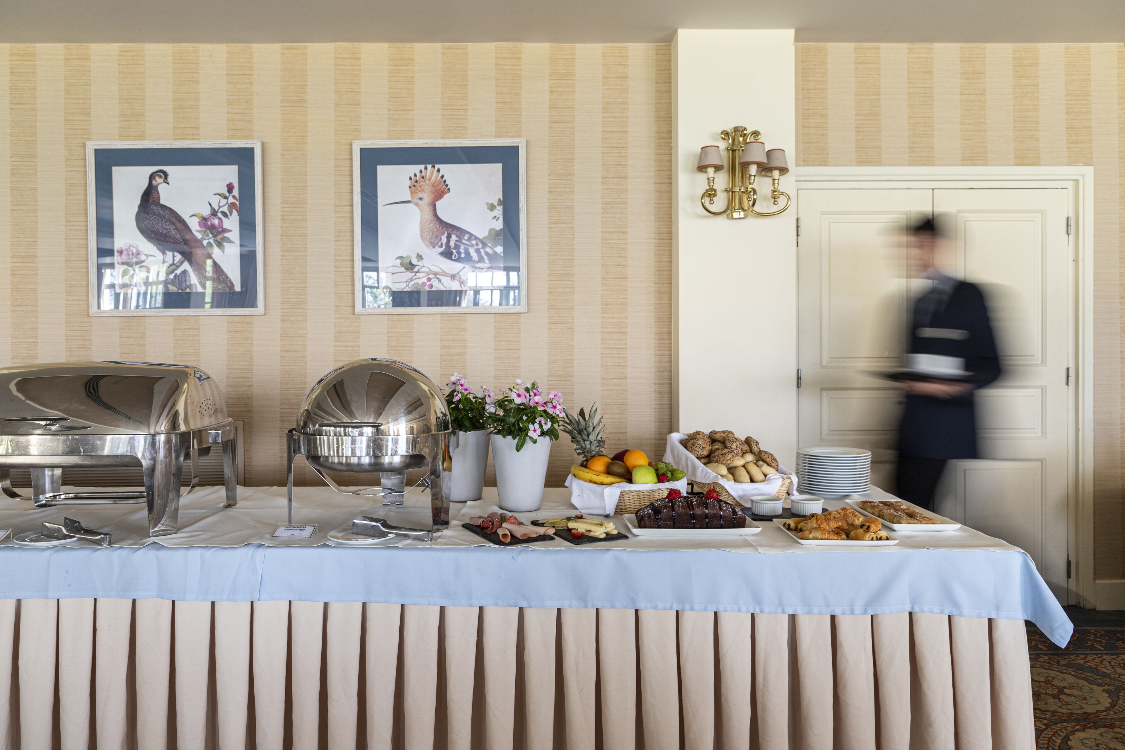 daily buffet breakfast (eur 10 per person)
